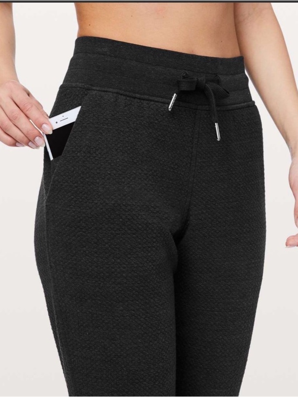 Lululemon Warm Down Jogger II 28"
Heathered Core Black, guc, sz 8